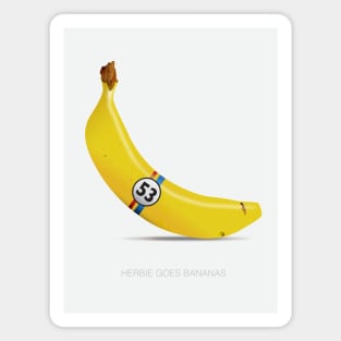 Herbie Goes Bananas - Alternative Movie Poster Magnet